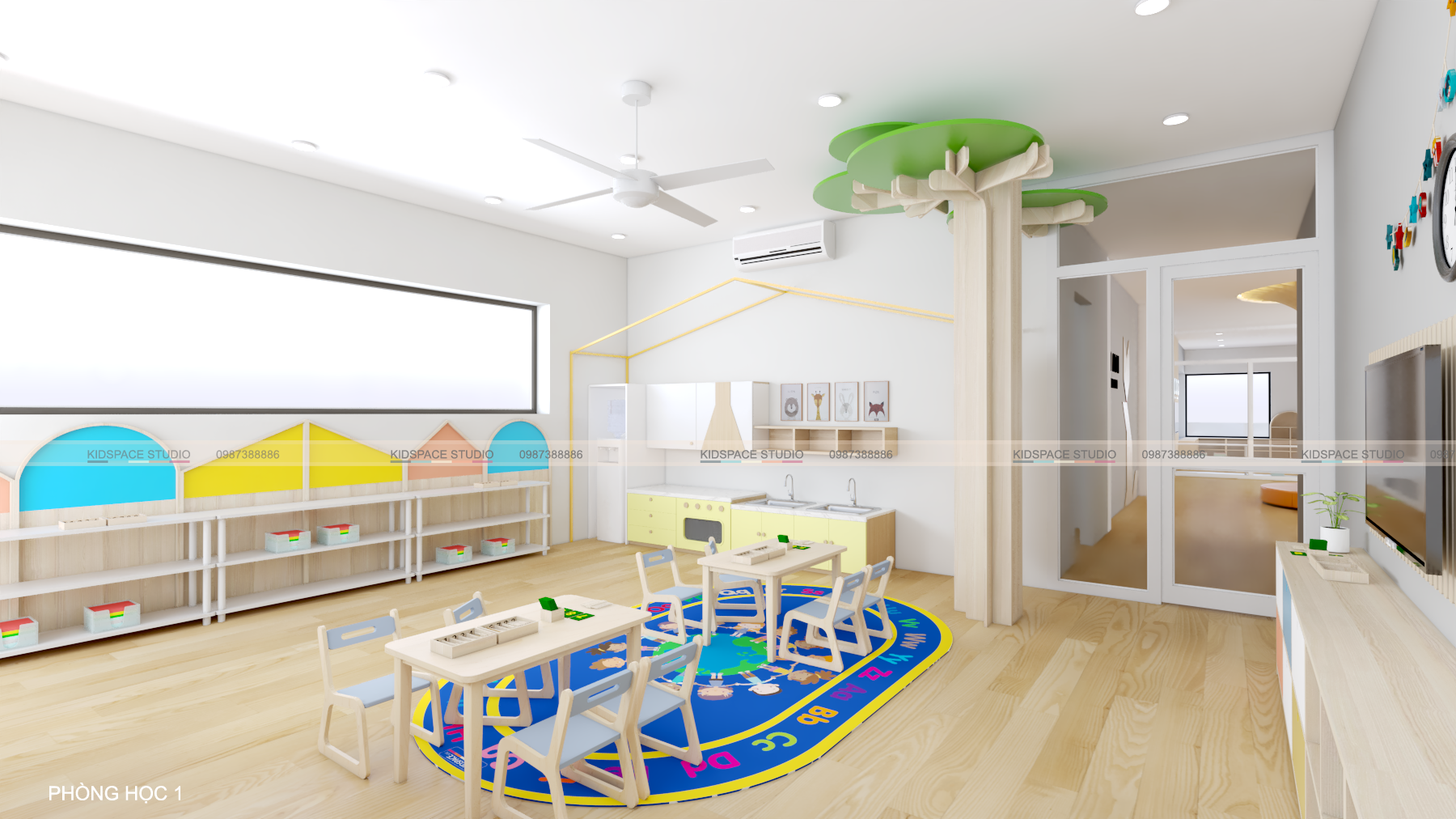 thiết kế trường mầm non Ban Mai - Quảng Ninh 5